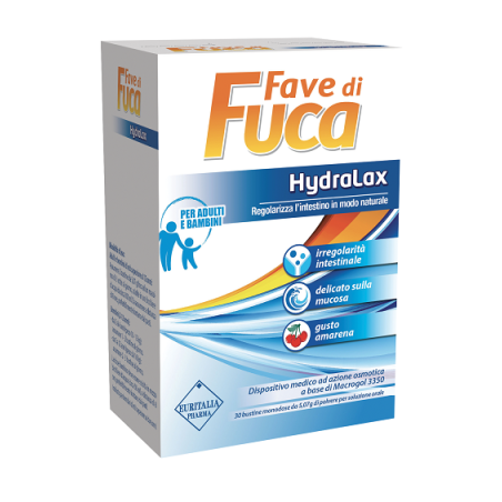 FAVE DI FUCA HYDRALAX 30 BUSTINE MONODOSE DA 5,07 G GUSTO AMARENA