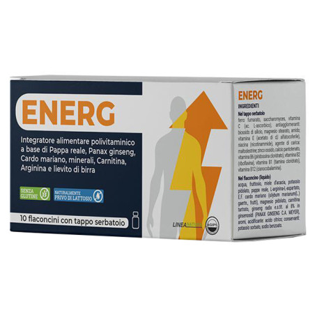 ENERG 10 FLACONCINI 10 ML CON TAPPO SERBATOIO