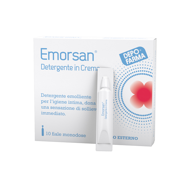 EMORSAN DETERGENTE IN CREMA 10 FIALE MONODOSE DA 3,5 ML