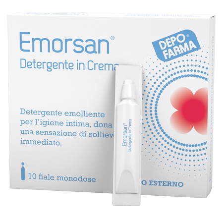 EMORSAN DETERGENTE IN CREMA 10 FIALE MONODOSE DA 3,5 ML