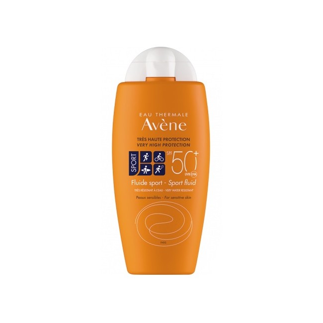 EAU THERMALE AVENE SOLARE FLUIDO SPORT SPF 50+ 100 ML