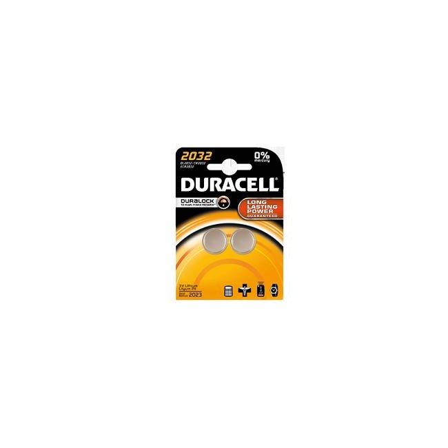 DURACELL SPECIALITY 2032 2 PEZZI