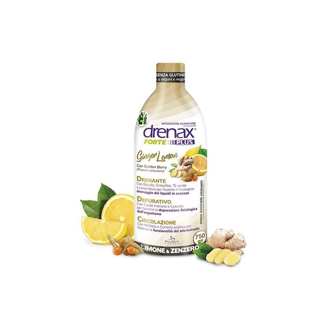 DRENAX FORTE PLUS GINGER LEMON 750 ML