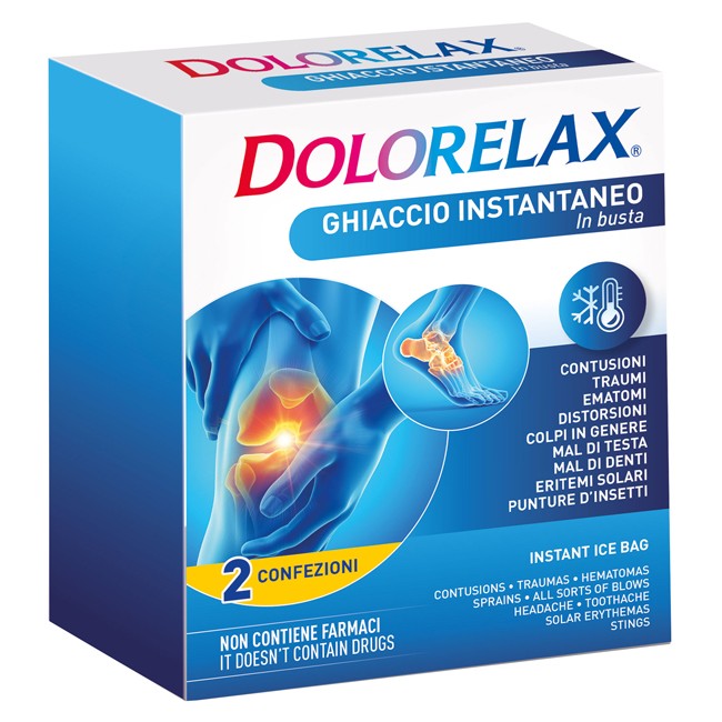 DOLORELAX ICE BAG GHIACCIO BUSTA 2 PEZZI