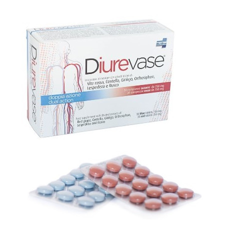 DIUREVASE 60 COMPRESSE 750 MG