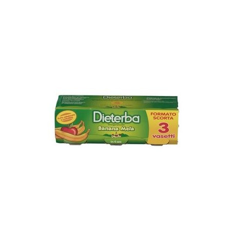 DIETERBA OMOGENEIZZATO BANANA 3 X 80 G