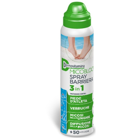 DERMOVITAMINA MICOBLOCK SPRAY BARRIERA 3 IN 1 PIEDE D'ATLETA 100 ML