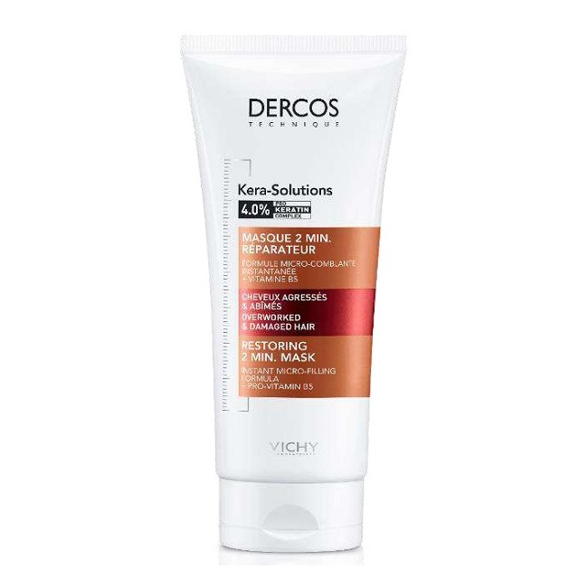 DERCOS TECHNIQUE KERASOL MASCHERA RIPARATRICE 2 MIN 200 ML