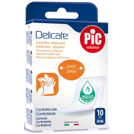 CEROTTO PIC DELICATE EXTRA ANTIBATTERICO 10 PEZZI