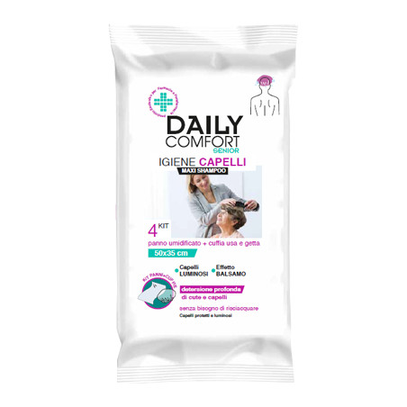 DAILY COMFORT SENIOR PANNI SHAMPOO 4 PEZZI