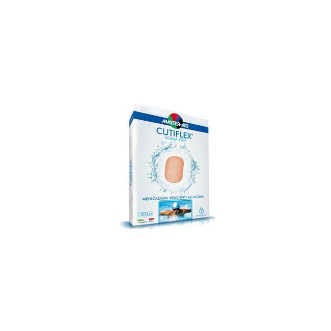 MEDICAZIONE AUTOADESIVA TRASPARENTE IMPERMEABILE MASTER-AID CUTIFLEXMED 10X8 CM 5 PEZZI