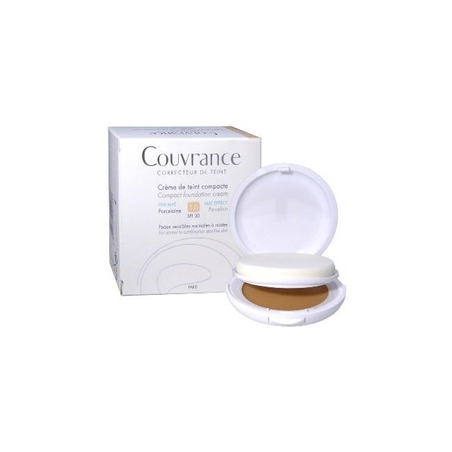 EAU THERMALE AVENE COUVRANCE CREMA COMPATTA COLORATA NF OIL FREE PORCELLANA 9,5 G