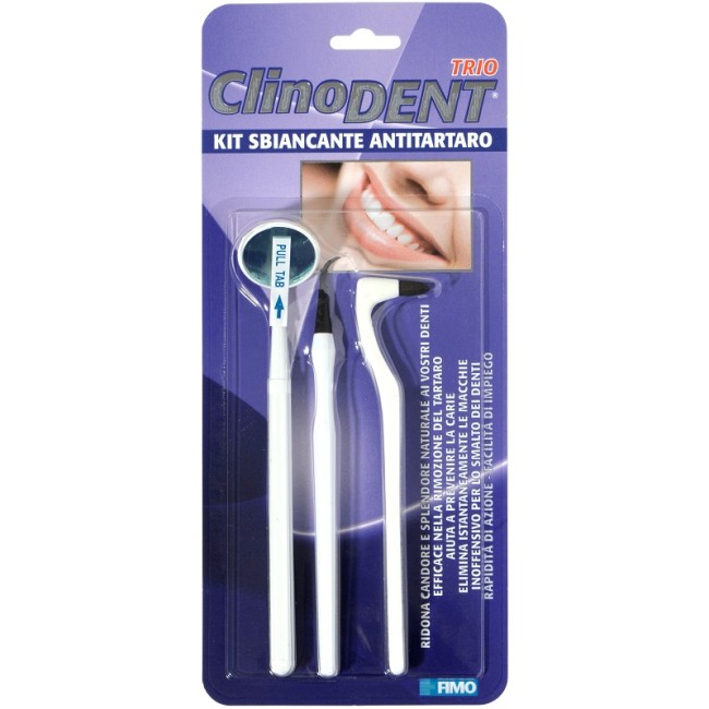 CLINODENT TRIO SBIANCANTE ANTI TARTARO