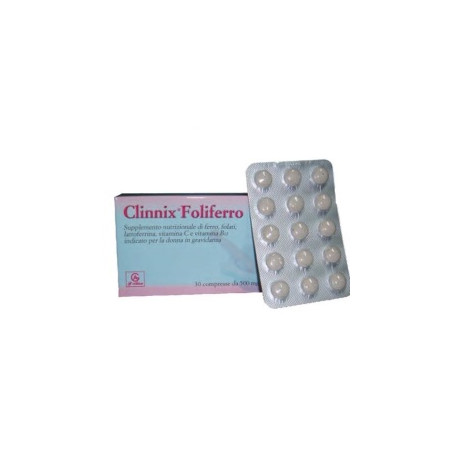 CLINNIX FOLIFERRO 30 COMPRESSE