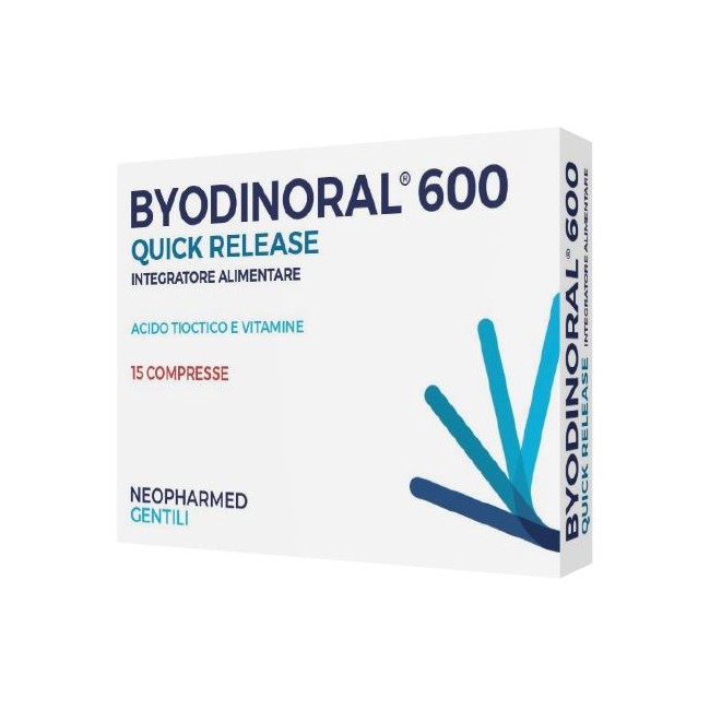 BYODINORAL 600 15 COMPRESSE