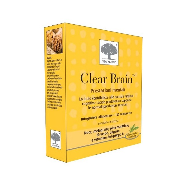 CLEAR BRAIN 120 COMPRESSE