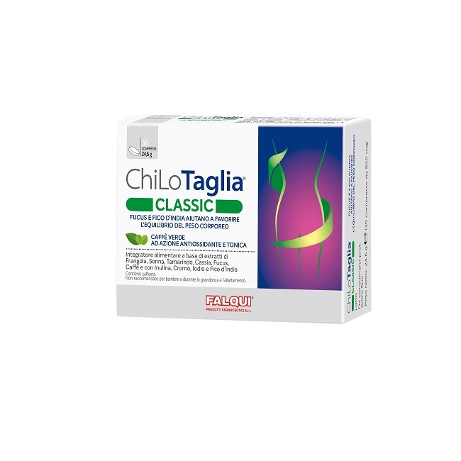 CHILO TAGLIA 30 COMPRESSE CAFFE' VERDE FICUS E FICO D'INDIA