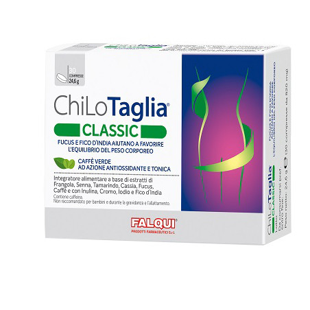 CHILO TAGLIA 30 COMPRESSE CAFFE' VERDE FICUS E FICO D'INDIA