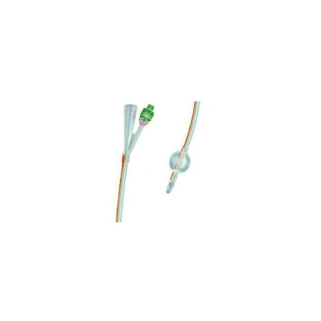 CATETERE FOLEY IN SILICONE TRASPARENTE A 2 VIE CON PALLONCINO 5-10ML DIAMETRO CH22 7,33MM LUNGHEZZA 40CM