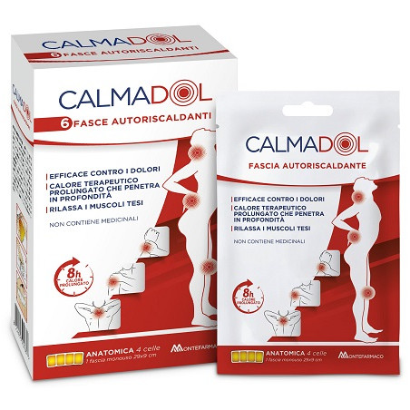 CALMADOL FASCIA RISCALDANTE PACK 6 PEZZI