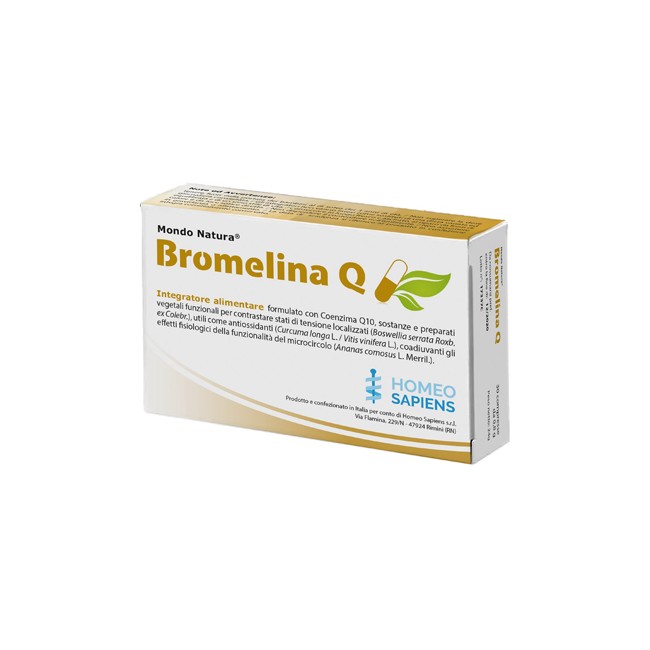 BROMELINA Q MONDO NATURA 30 COMPRESSE