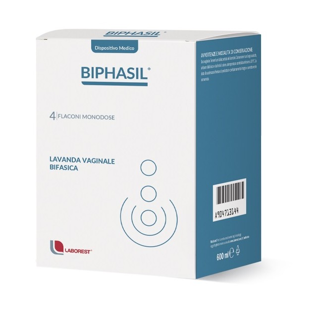 BIPHASIL TRATTAMENTO VAGINALE 4 FLACONIX150 ML