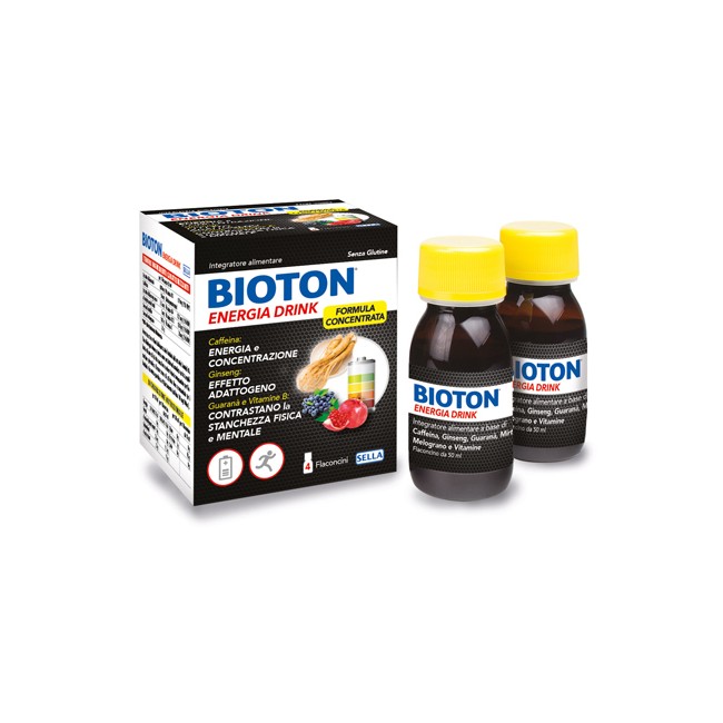 BIOTON ENERGIA DRINK 4 FLACONCINI X 50 ML