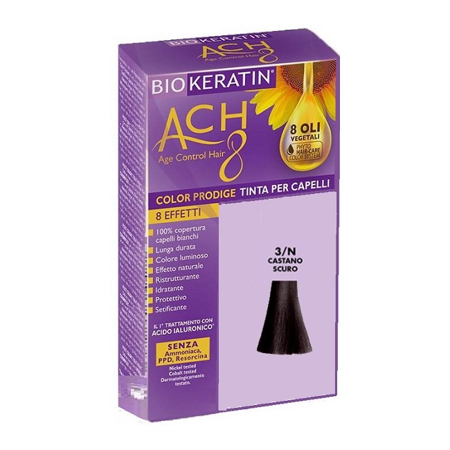 BIOKERATIN ACH8 COLOR PRODIGE 3/N CASTANO SCURO