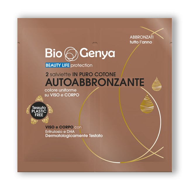 BIOGENYA AUTOABBRONZANTE 2 SALVIETTE