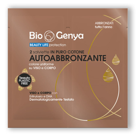 BIOGENYA AUTOABBRONZANTE 2 SALVIETTE