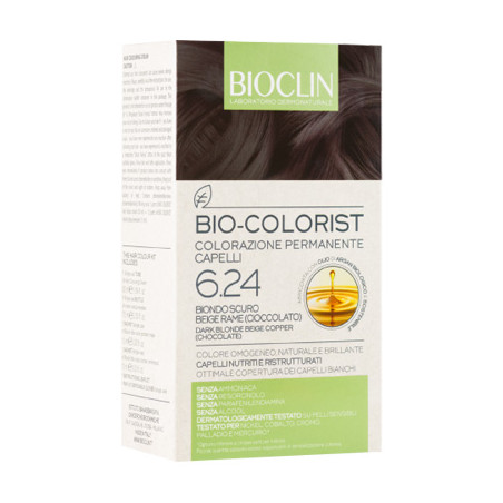 BIOCLIN BIO COLORIST 6,24 BIONDO SCURO BEIGE RAME