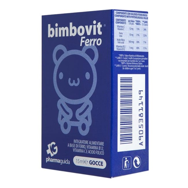 BIMBOVIT FERRO GOCCE 15 ML