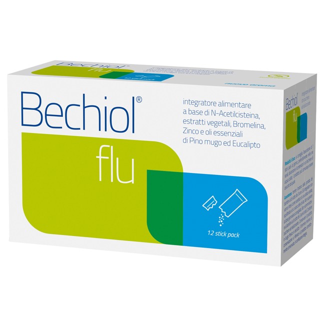 BECHIOL FLU 12 BUSTINE STICK PACK