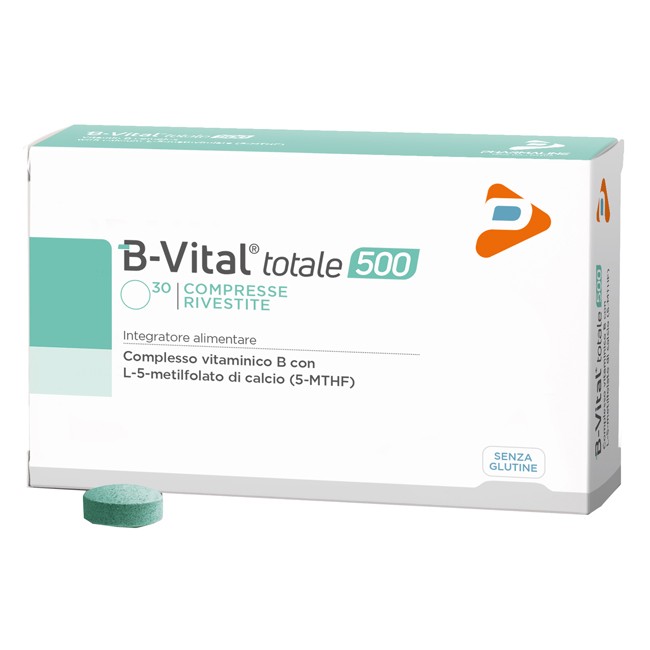 Confezione da 30 compresse di B-Vital totale 500 integratore multivitaminico