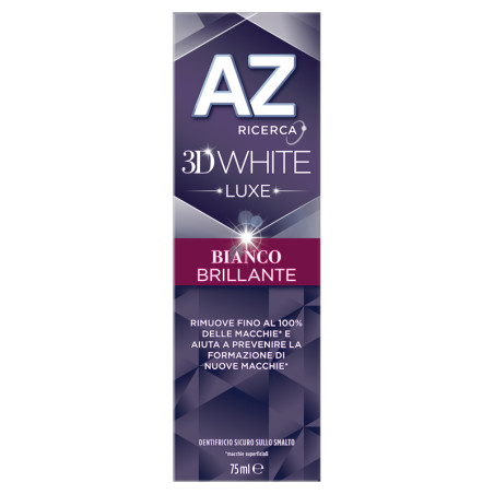 AZ 3D WHITE LUXE BIANCO BRILLANTE DENTIFRICIO 75 ML