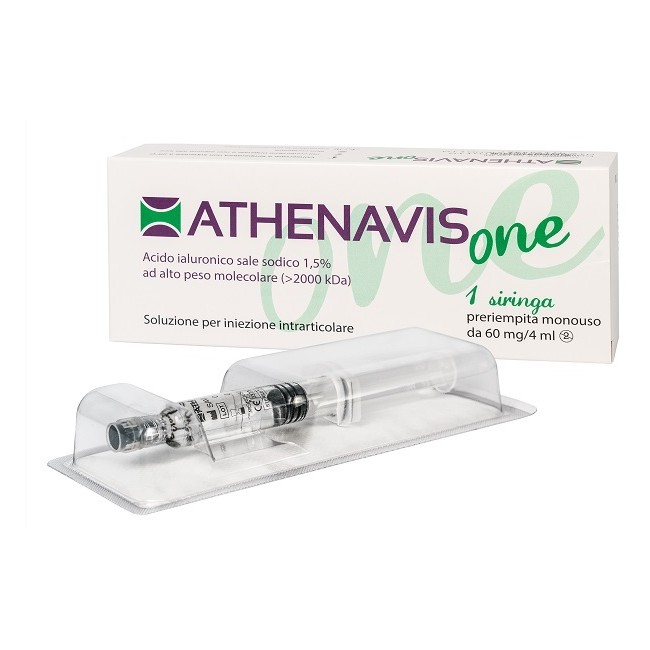 SIRINGA INTRA-ARTICOLARE ATHENAVIS ONE ACIDO IALURONICO 1,5% 4 ML