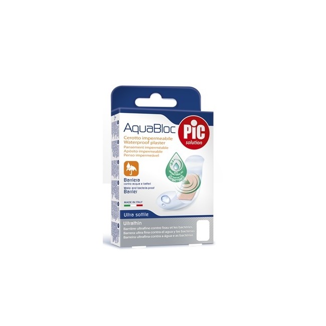 CEROTTO PIC AQUABLOC 10X6 STERILE ANTIBATTERICO 5 PEZZI