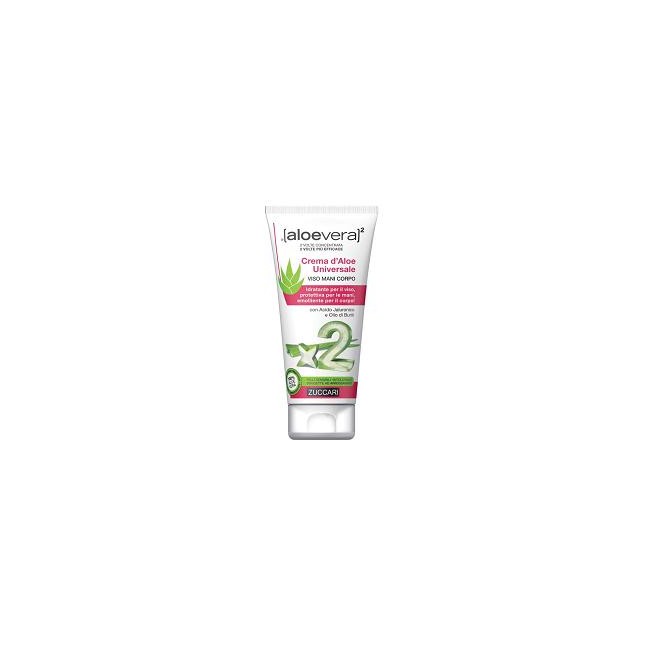 ALOEVERA2 CREMA D'ALOE UNIVERSALE VISO MANI E CORPO 75 ML