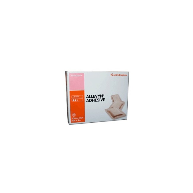 MEDICAZIONE ALLEVYN ADHESIVE 10 CM X 10 CM 10 PEZZI