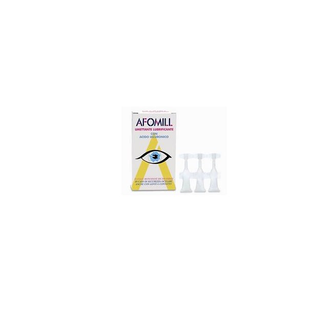 AFOMIL UMETTANTE LUBRIFICANTE GOCCE OCULARI 10 FIALE 0,5 ML