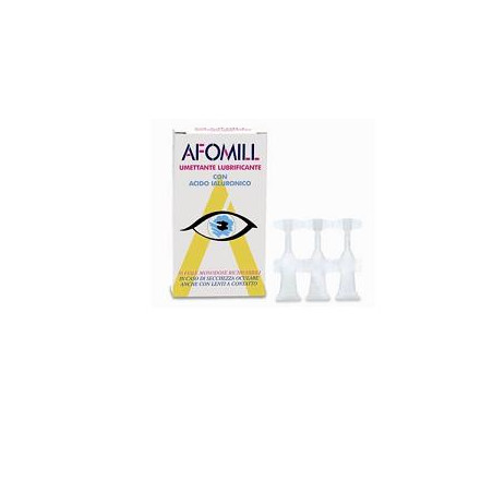 AFOMIL UMETTANTE LUBRIFICANTE GOCCE OCULARI 10 FIALE 0,5 ML