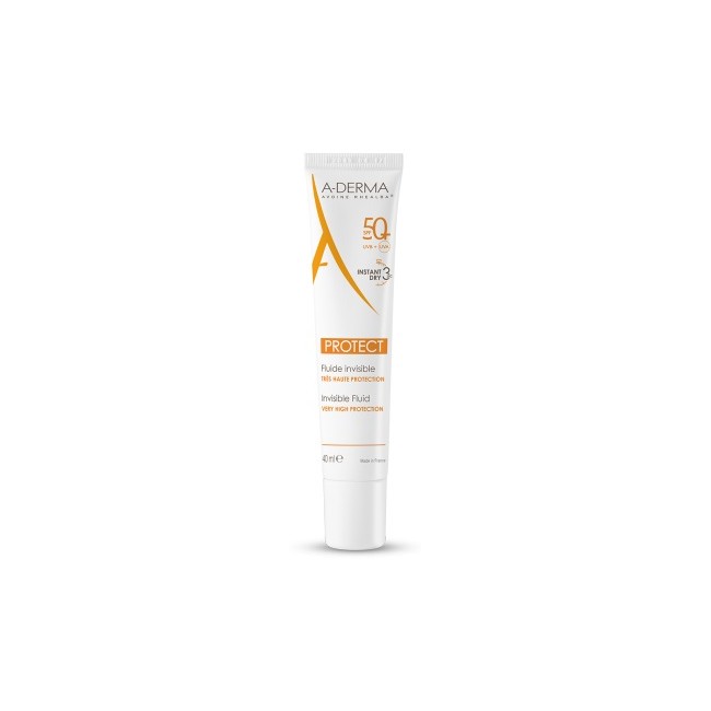 ADERMA A-D PROTECT FLUIDO INVISIBILE 50+ 40 ML