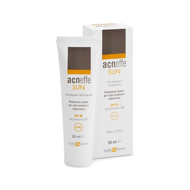 ACNEFFE SUN SPF 30 ALTA PROTEZIONE UVB PER CUTE ACNEICA E SEBORROICA 50 ML