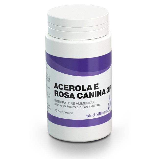 ACEROLA E ROSA CAN 3F 80 COMPRESSE