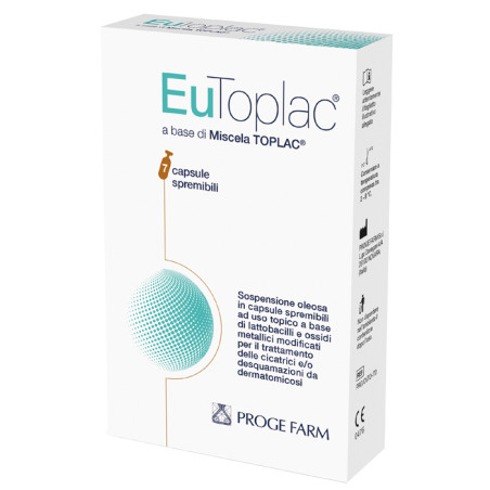 SOSPENSIONE OLEOSA EUTOPLAC 7 CAPSULE SPREMIBILI USO TOPICO