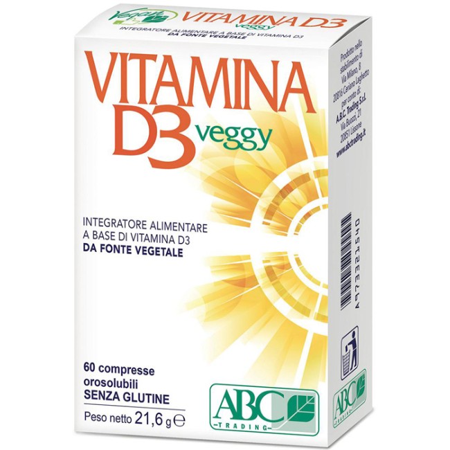 VITAMINA D3 VEGGY 60 COMPRESSE OROSOLUBILI