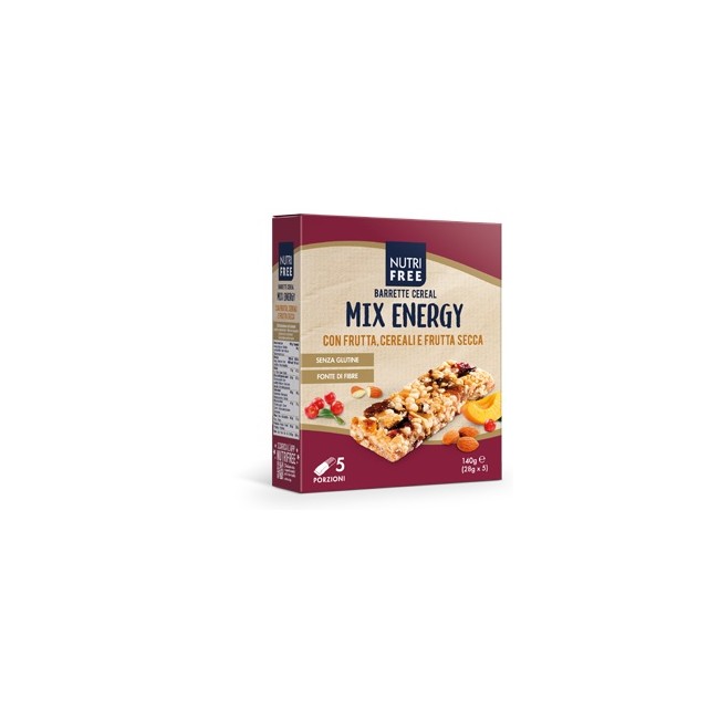 NUTRIFREE BARRETTE CEREAL MIX ENERGY 28 G X 5