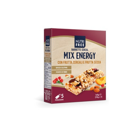 NUTRIFREE BARRETTE CEREAL MIX ENERGY 28 G X 5