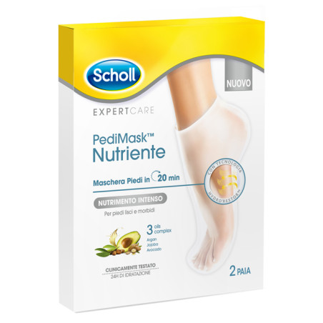 SCHOLL EXPERTCARE PEDIMASK NUTRIENTE 3 OILS COMPLEX