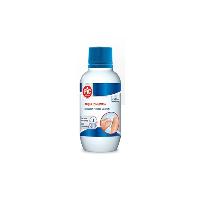 PIC SOLUTION ACQUA OSSIGENATA 10 VOLUMI PEROSSIDO DI IDROGENO 3% 250 ML